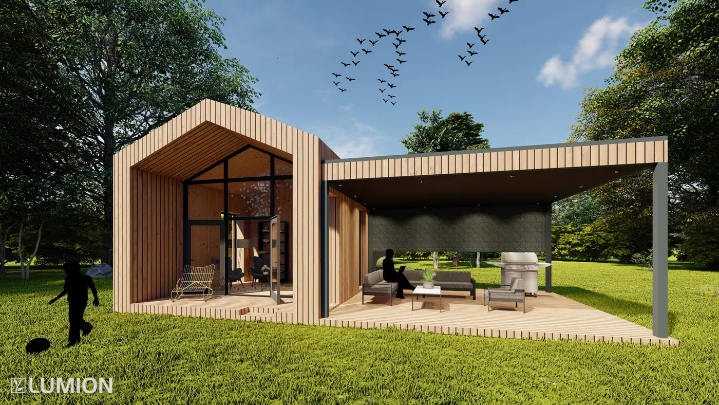 Tiny House — Buiten