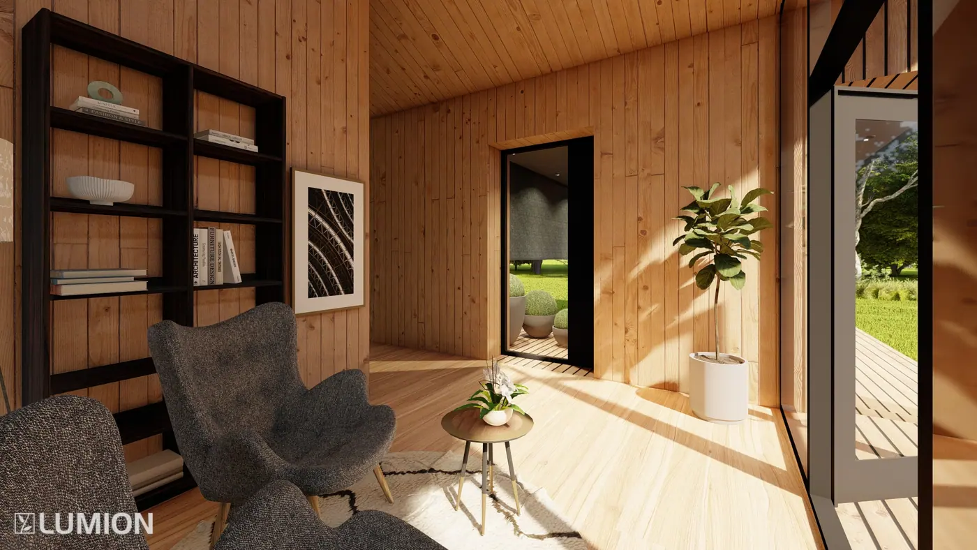 Tiny House — Binnen